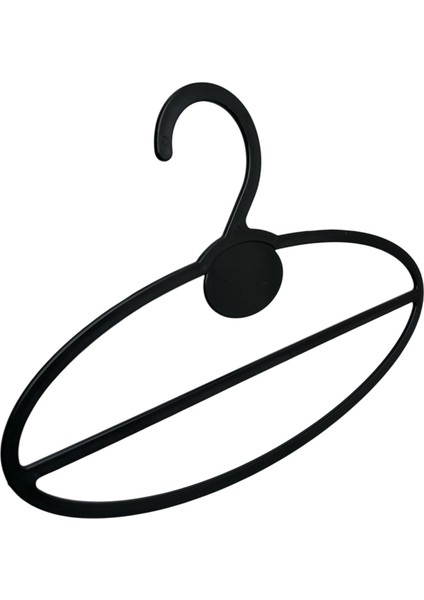 Plastik Şal Eşarp Askısı, Siyah Renk, 50 Adet, 22X9 cm modelleri