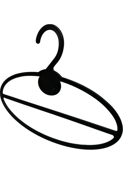 Plastik Şal Eşarp Askısı, Siyah Renk, 50 Adet, 22X9 cm fırsatları