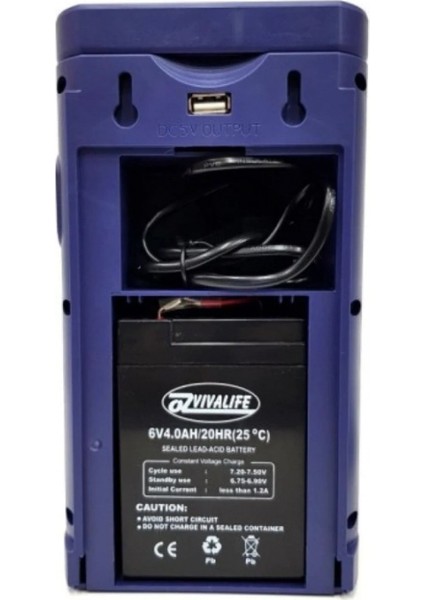 Telefon Şarj Edebilen Şarjlı Işıldak 24 LED USB 80 Saat Kesintisiz Işık (4887) indirimleri