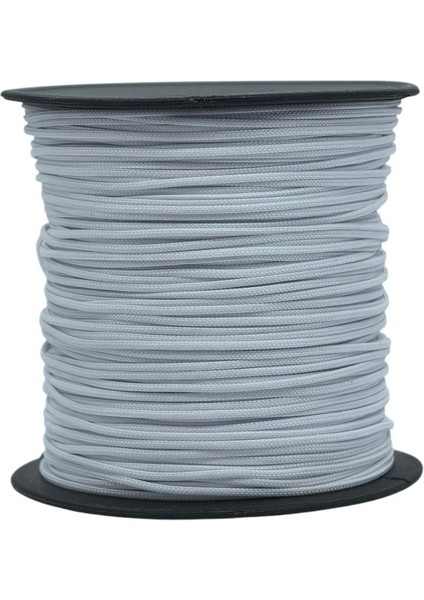 Paraşüt Ipi 1 mm Beyaz Renk 1 Makara 100 Metre
