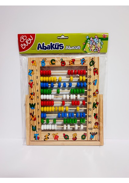 Abaküs Ahşap Desenli