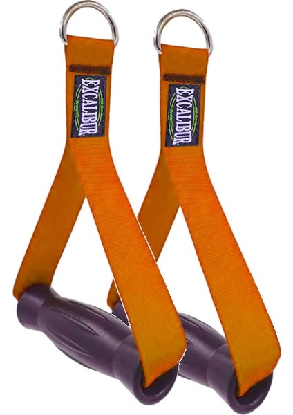 Fitness Elcik Turuncu Çift - 25 cm