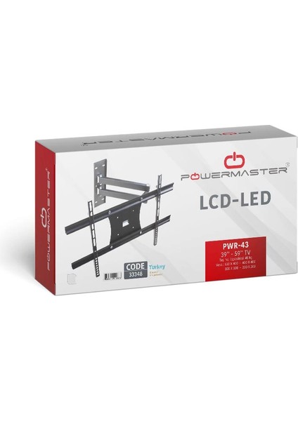 Pm-43 Led/lcd/plazma Kilitli Askı Aparatı PWR-H43 ( Lisinya ) fiyatları