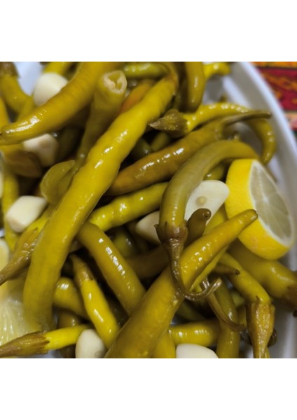 Ev Yapımı Sivri Acı Süs Biber Turşusu 1 Lt modelleri