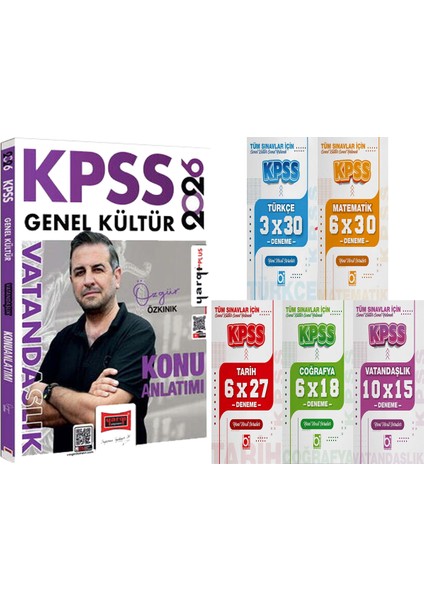 2026 Kpss Vatandaşlık Konu Anlatımı (Özgür Özkınık) - 5 Ders 31 Deneme