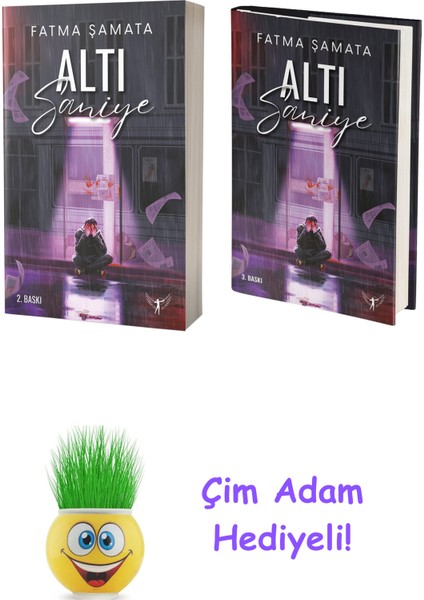 Fatma Şamata 2 Kitap Seti + Çim Adam Hediye