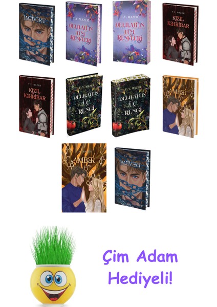T. Y. Mazer 10 Kitap Seti + Çim Adam Hediye