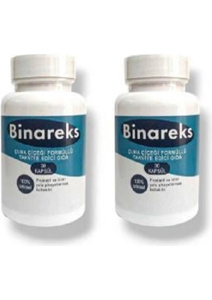 Binareks Bitkisel Prostat Desteği 30 Lu - 2 Adet