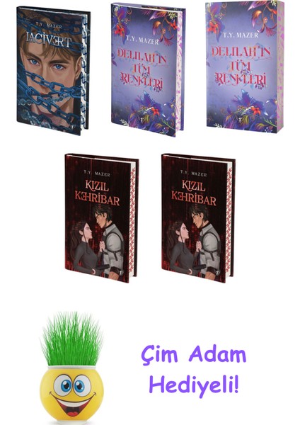 T. Y. Mazer 5 Kitap Seti + Çim Adam Hediye