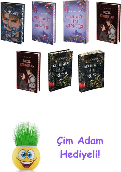T. Y. Mazer 7 Kitap Seti + Çim Adam Hediye