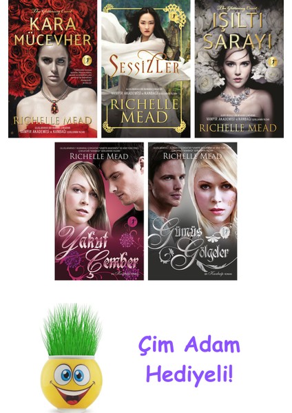 Richelle Mead 5 Kitap Seti + Çim Adam Hediye