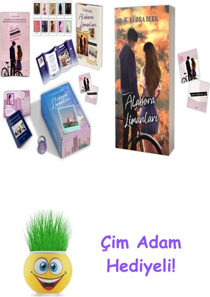 K. Kübra Berk 2 Kitap Seti + Çim Adam Hediye