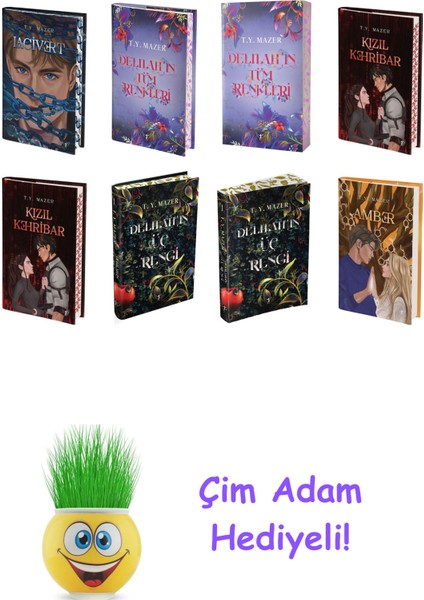 T. Y. Mazer 8 Kitap Seti + Çim Adam Hediye