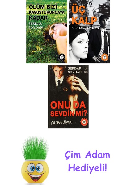 Serdar Soydan 3 Kitap Seti + Çim Adam Hediye