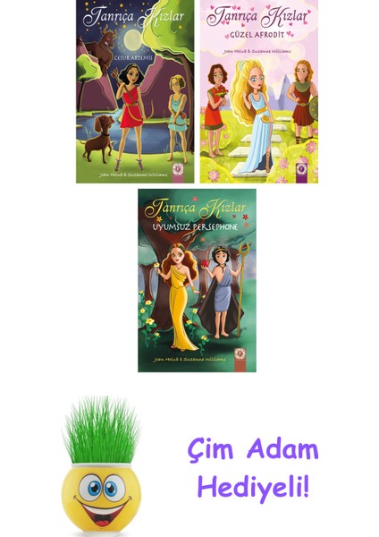 Joan Holub 3 Kitap Seti + Çim Adam Hediye