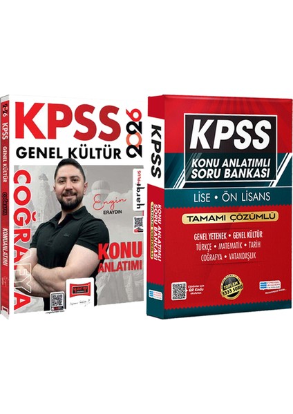 2026 Kpss Coğrafya Konu Anlatımı (Engin Eraydın) - Lise Önlisans Konu Ant. Soru