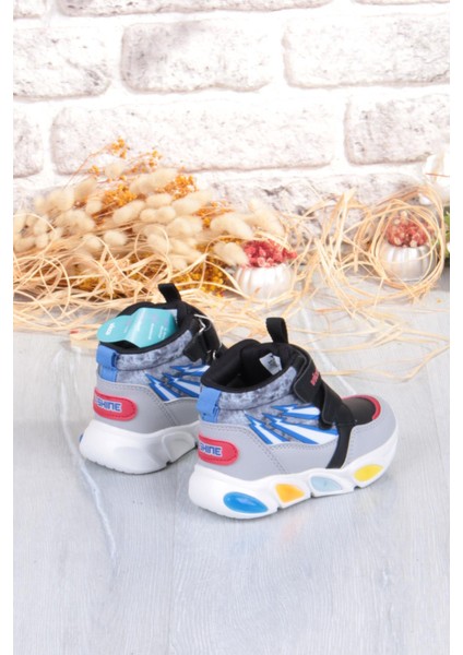 946.B25K.420 David Siyah Rahat Hafif Işıklı Erkek Çocuk Bot fırsatları