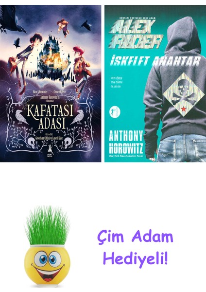 Anthony Horowitz 2 Kitap Seti + Çim Adam Hediye