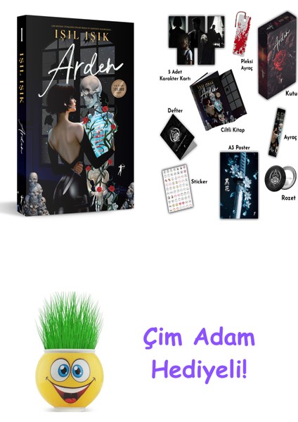 Işıl Işık 2 Kitap Seti + Çim Adam Hediye