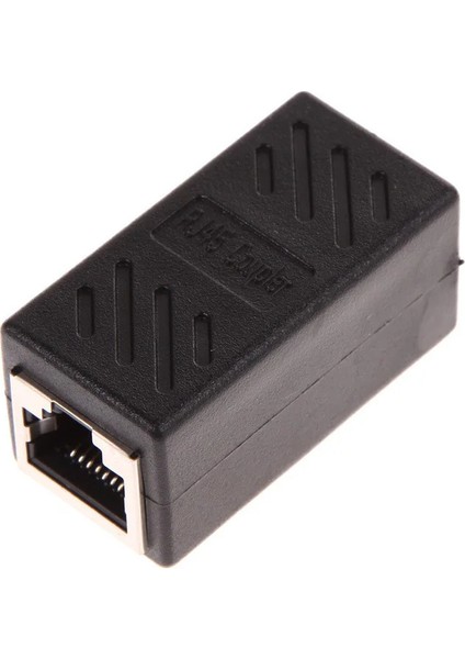 RJ45 Coupler Extender Ethernet Kablo Birleştirici Adaptör - Cat5/cat6 Uyumlu Tak-Çalıştır