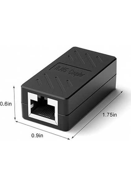 RJ45 Coupler Extender Ethernet Kablo Birleştirici Adaptör - Cat5/cat6 Uyumlu Tak-Çalıştır fiyatları
