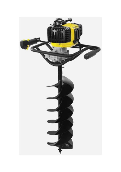 Benzinli Toprak Burgu Makinesi 52 cc 2 Hp 80-200 mm
