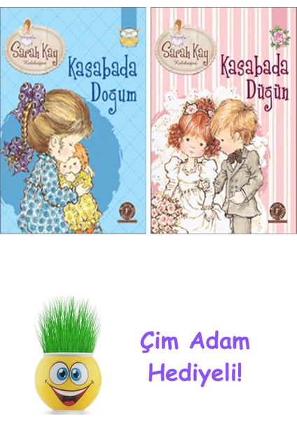 Sarah Kay 2 Kitap Seti + Çim Adam Hediye
