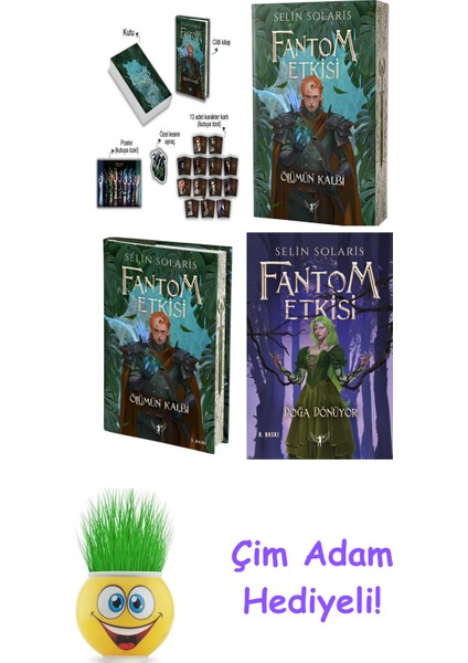Selin Solaris 4 Kitap Seti + Çim Adam Hediye