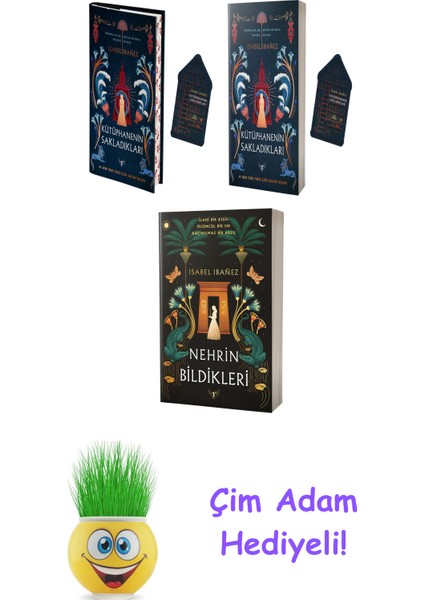 Isabel Ibanez 3 Kitap Seti + Çim Adam Hediye