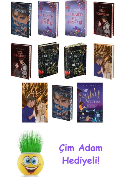 T. Y. Mazer 11 Kitap Seti + Çim Adam Hediye