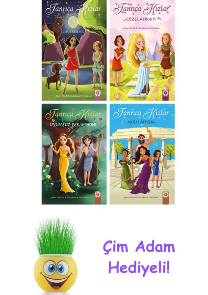 Joan Holub 4 Kitap Seti + Çim Adam Hediye