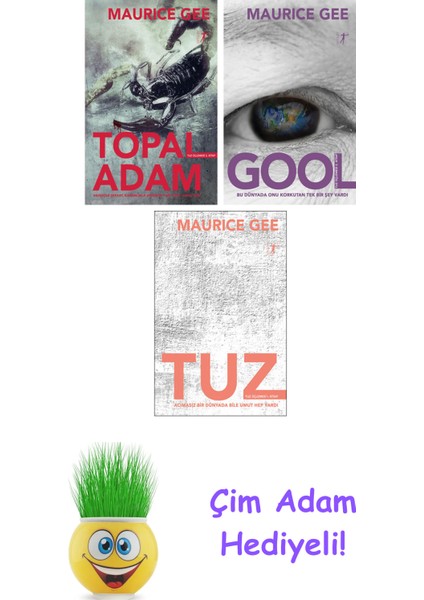 Maurice Gee 3 Kitap Seti + Çim Adam Hediye