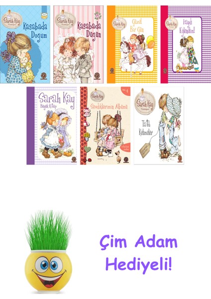 Sarah Kay 7 Kitap Seti + Çim Adam Hediye