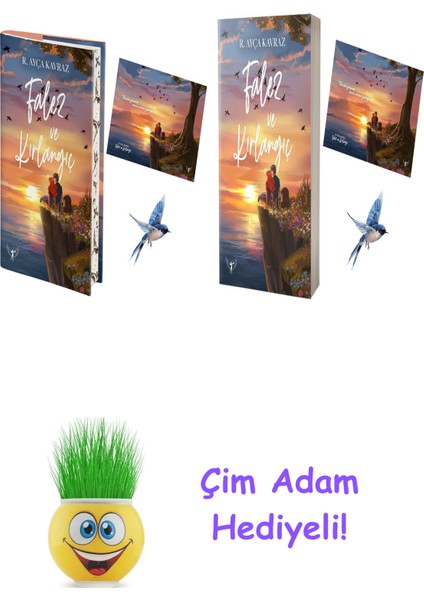R. Ayça Kavraz 2 Kitap Seti + Çim Adam Hediye