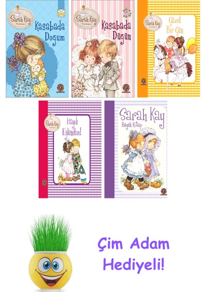 Sarah Kay 5 Kitap Seti + Çim Adam Hediye