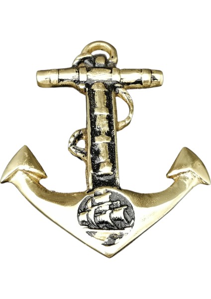 Pirinç Döküm Duvar Süsü Çıpa 14CM fiyatları