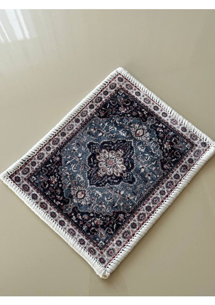 Dekoratif Etnik Minyatür Halı-Masaüstü, Sehpa ve Ev Dekorasyonu, Mousepad