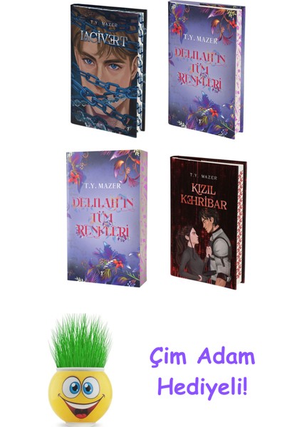 T. Y. Mazer 4 Kitap Seti + Çim Adam Hediye
