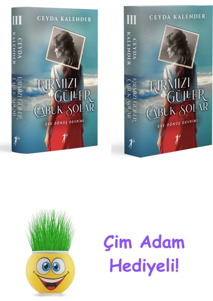 Ceyda Kalender 2 Kitap Seti + Çim Adam Hediye