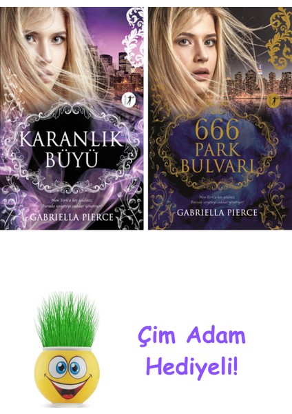 Gabriella Pierce 2 Kitap Seti + Çim Adam Hediye