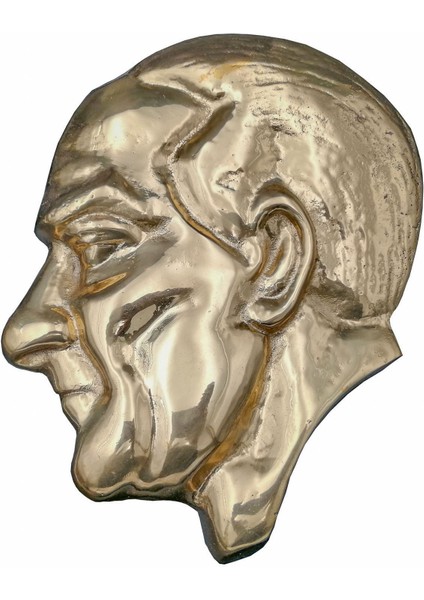 Pirinç Döküm Atatürk Silueti 21.5cm