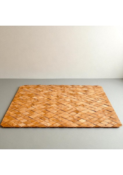 Bambu Kaydırmaz Lüx Banyo Paspası 73X46 cm Kahverengi fiyatları