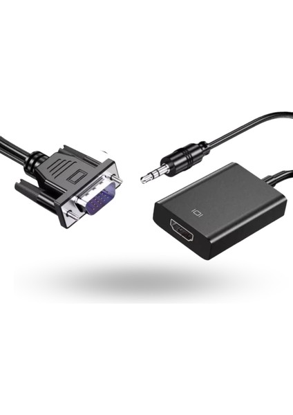 Büro Ev Ofis Cihazları Için Hdmı-Vga Çevirici