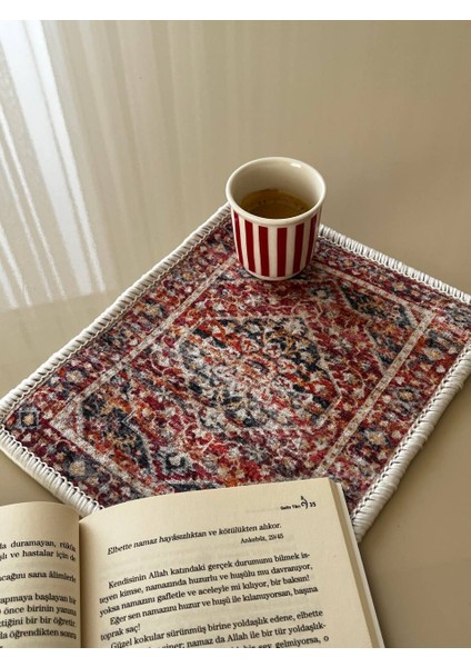 Dekoratif Etnik Minyatür Halı-Masaüstü, Sehpa ve Ev Dekorasyon Mousepad modelleri