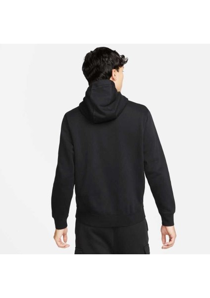 Nsw Club Fleece Graphic Pullover Kapişonlu Hoodie BV2973-010 fırsatları