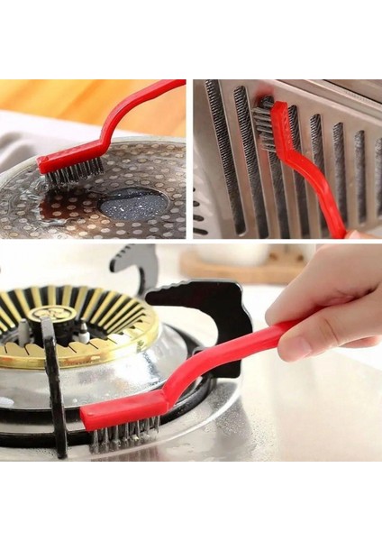 3 Lü Detaylı Temizlik Bakır,demir ve Sert Plastik Tel Fırça (4887) fiyatları