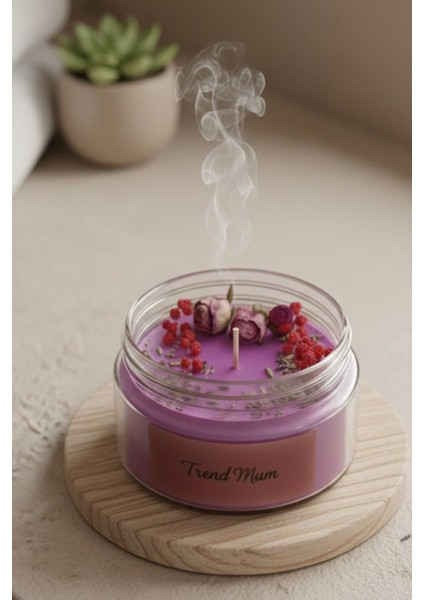 Terapi ve Çakra Mum Sandal Ağacı Kokulu Meditasyon Mumu,Hediyelik Mum