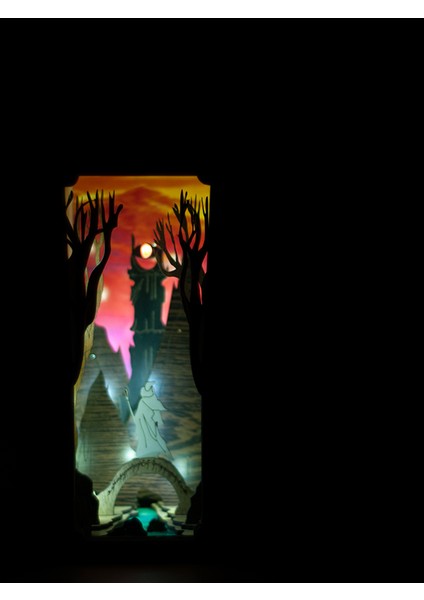 The Lord Of The Rings Yüzüklerin Efendisi Gandalf Book Nook Kitap Köşesi Işıklı Kitap Tutucu 14 Şubat fiyatları