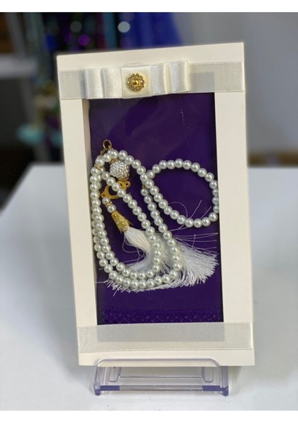 Mor Mevlüt Örtüsü, Baş Örtüsü, İğne Oyası, Namaz Örtüsü Ve Tesbih