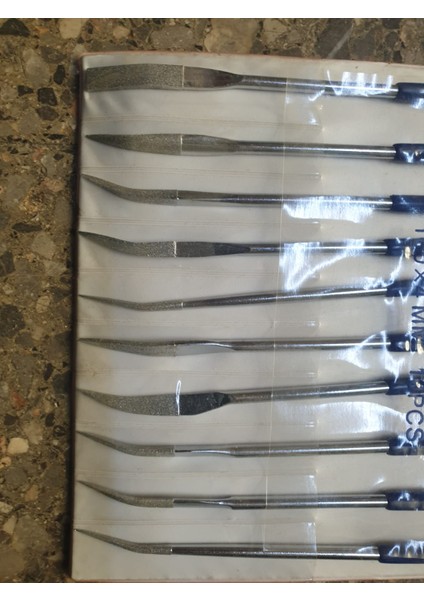 Elmas Kalıpçı Eğe Seti 160MM